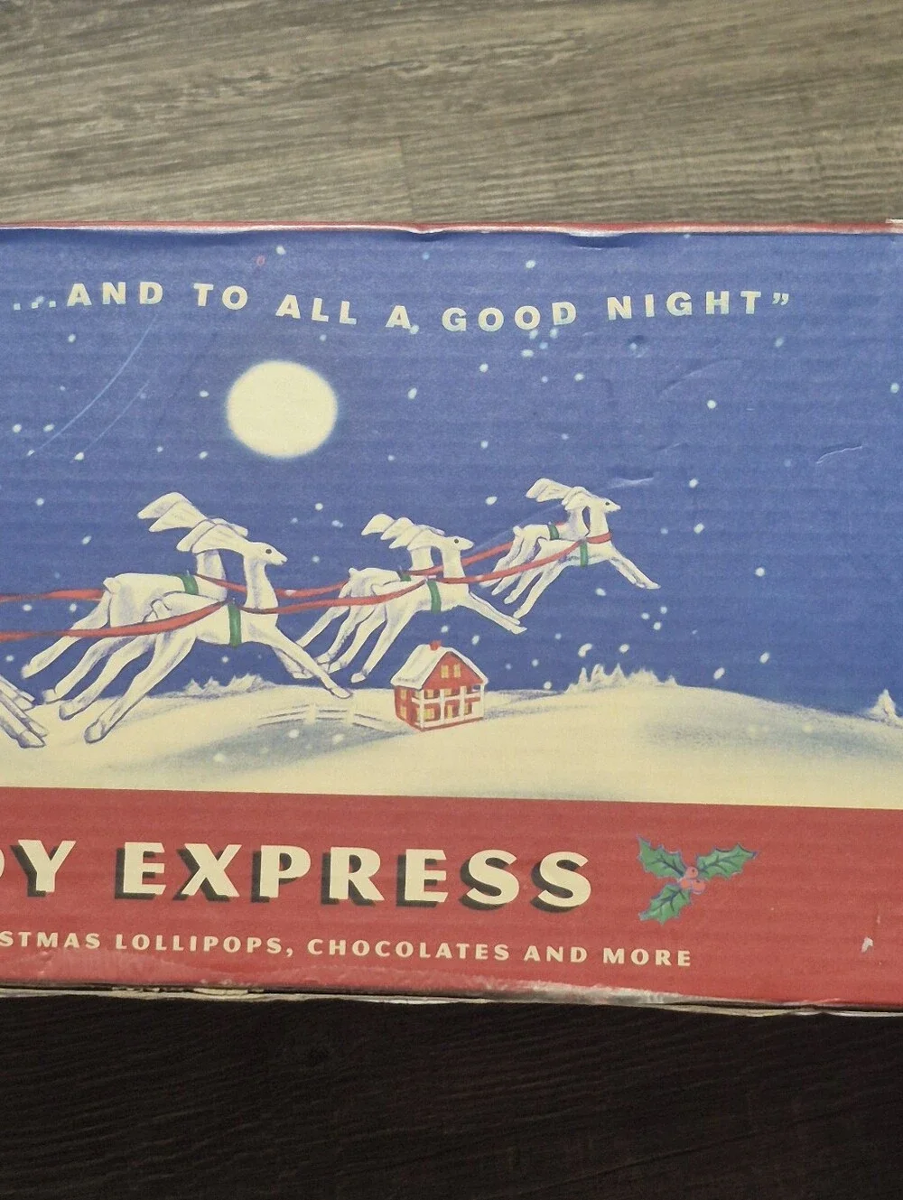 Vintage Santa's Candy express 1940-1950